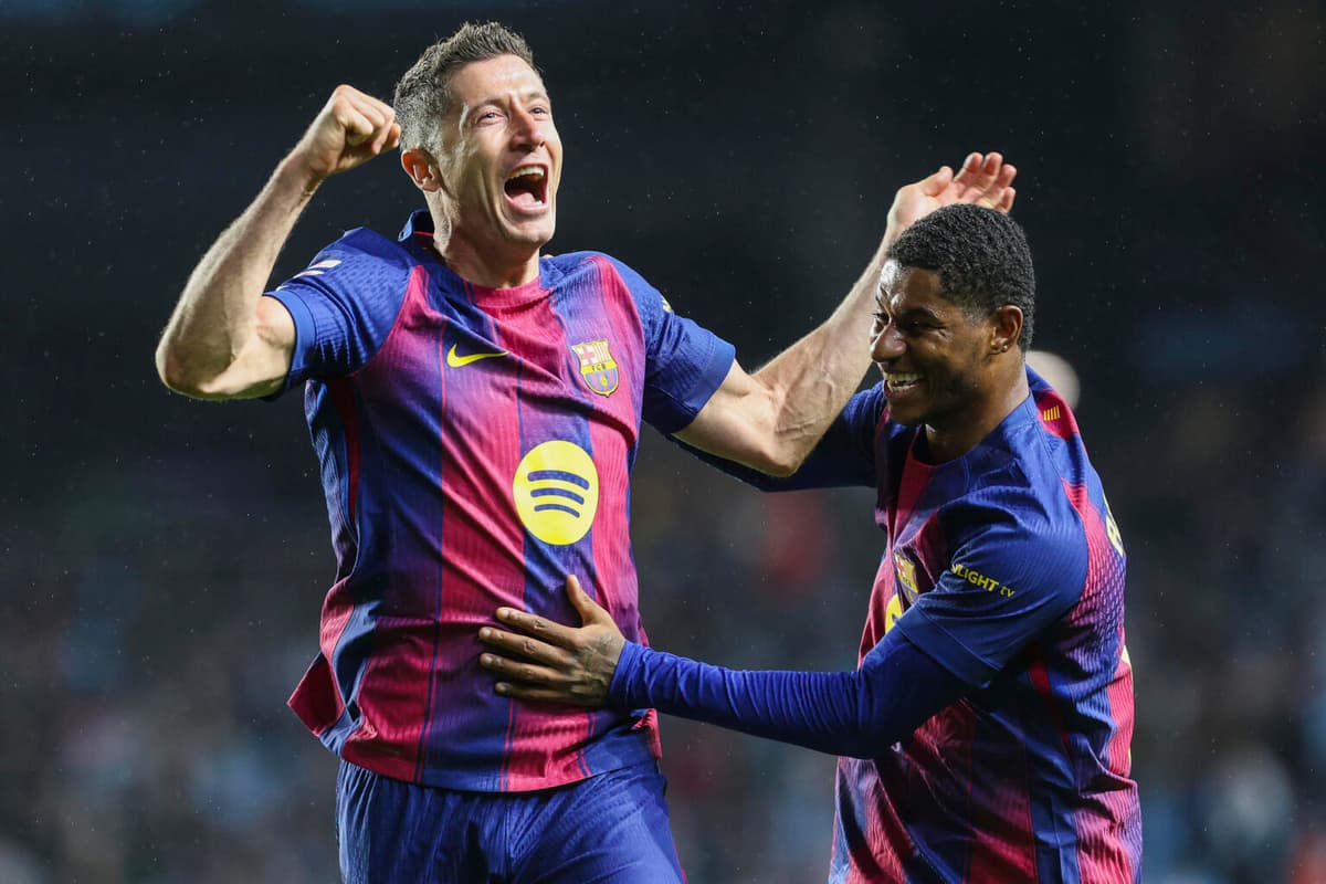 Sin el brasileño Raphinha, el Barca sufre en la copa del Rey