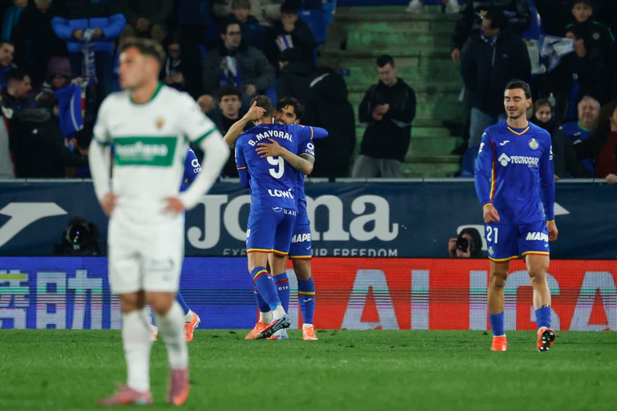 Con gol del uruguayo Arambarri el Getafe logra la victoria