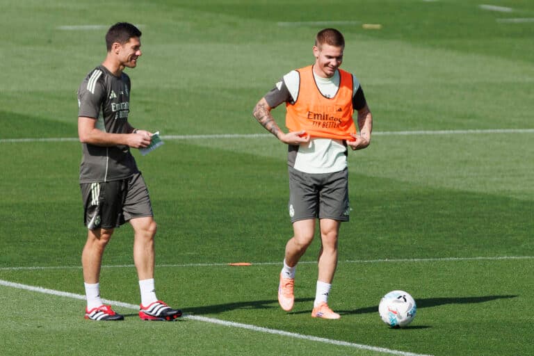 El argentino Mastantuono y Tchouaméni apuran para estar contra el Elche