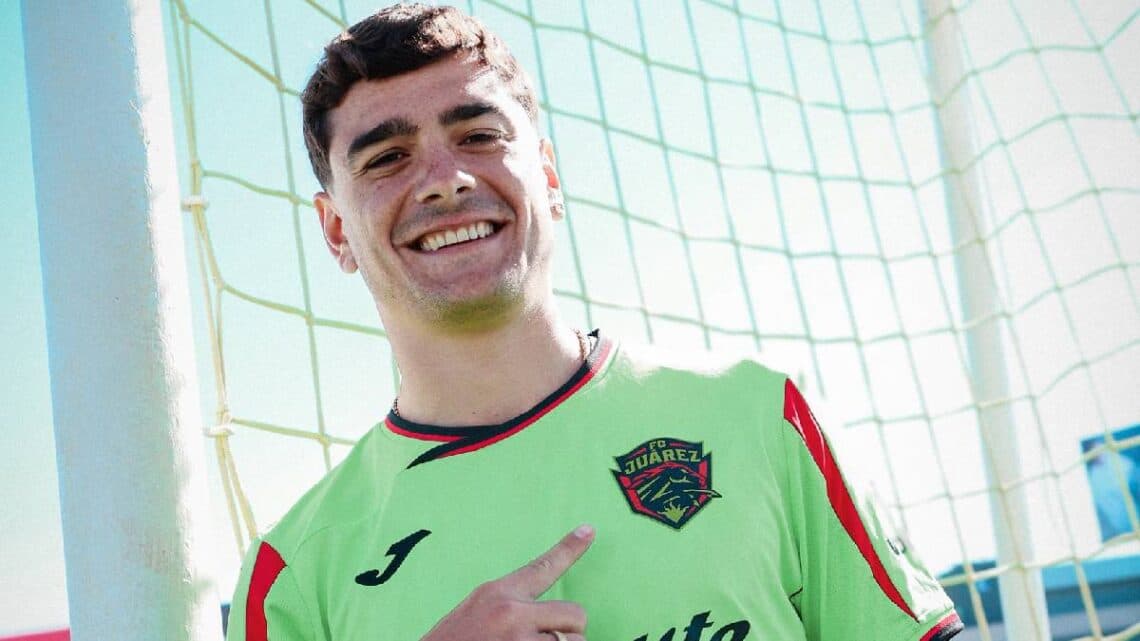 El mexicano Luca Martínez Dupuy ficha por FC Juárez