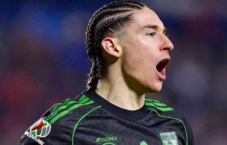Un doblete del mexicano Marcelo Flores le da a Tigres el triunfo en San Luis