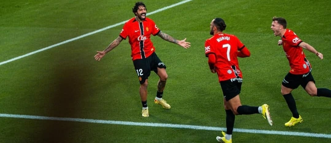 Tres puntos vitales para el Mallorca y 20 minutos finales del colombiano Mojica en el terreno de juego