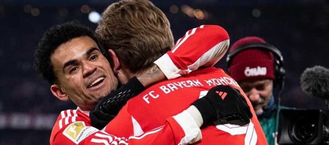 Colombiano Luis Díaz y el Bayern Munich golean al Leipzig tras pasarlo mal en el primer tiempo