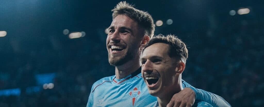 Celta golea al Rayo Vallecano, donde jugaron el argentino Batalla y el uruguayo Espino