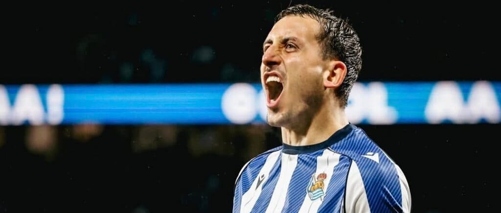 Venezolano Aramburu y la Real Sociedad se imponen al Barcelona en Anoeta