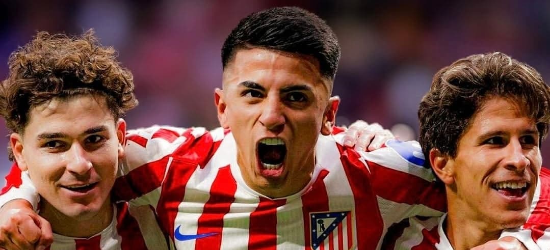 Argentino Thiago Almada protagoniza goleada del Atlético de Madrid al Mallorca