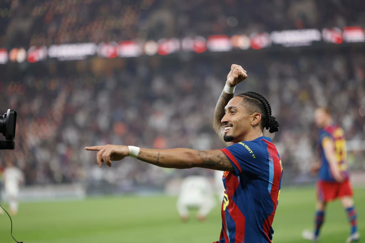 ¡DOBLE CARA! el brasileño Raphinha impulsa al Barça ante Nottingham y Udinese lo frena