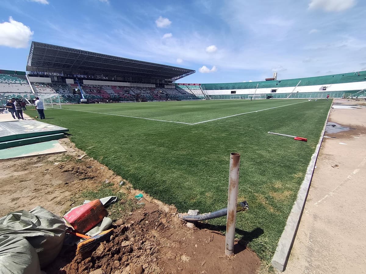 Bolivia y México jugarán en un estadio que se encuentra en obras
