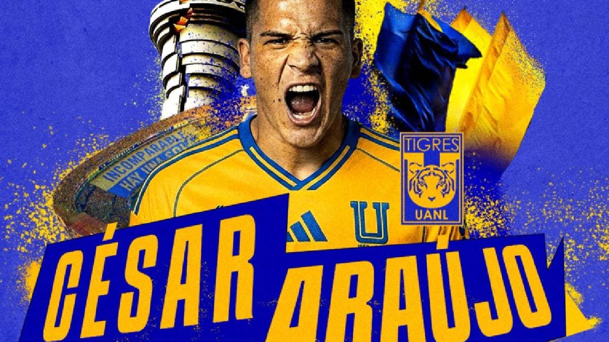 El uruguayo César Araújo es nuevo jugador de Tigres