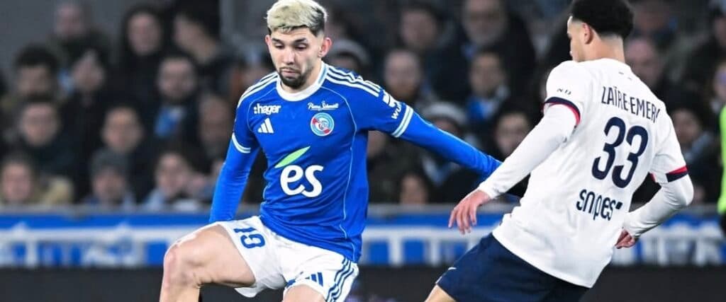 Paraguayo Enciso y argentino Panichelli no logran frenar al PSG y caen con el Estrasburgo