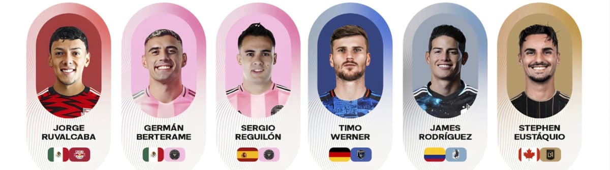 Latinos dominan los fichajes estrella de la MLS para la nueva temporada