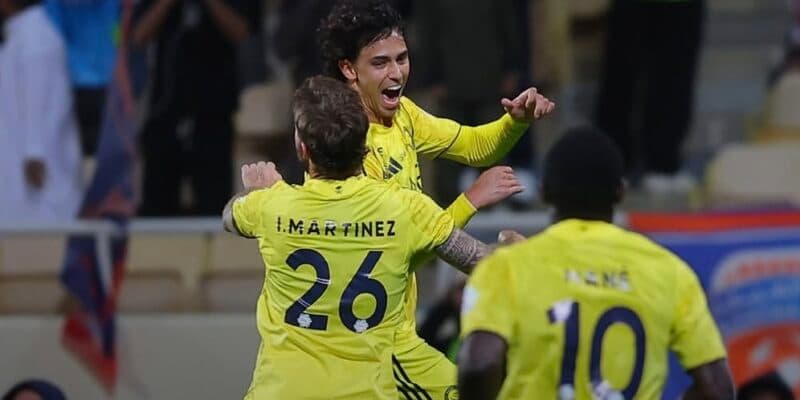 Portugués Joao Félix ejerce de «salvavidas» de Cristiano y el Al Nassr, que remonta y gana en Arabia