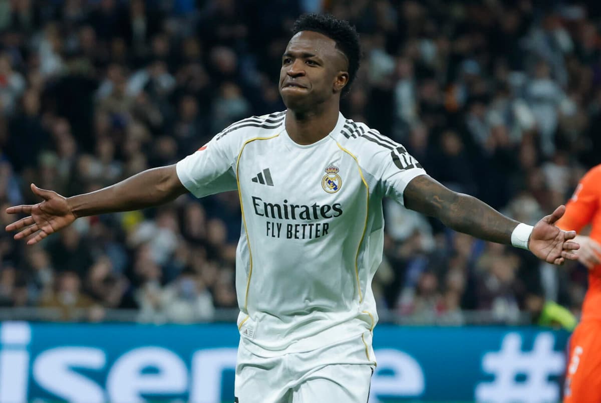 El brasileño Vinícius, la gran figura de la fecha 24 en España