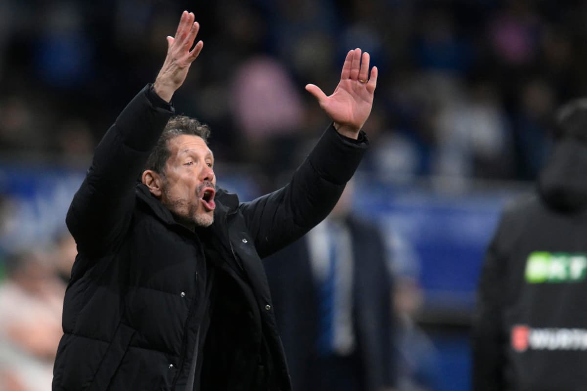 Argentino Diego Simeone: «El gol de Julián Álvarez me pone contento por el equipo y por él»