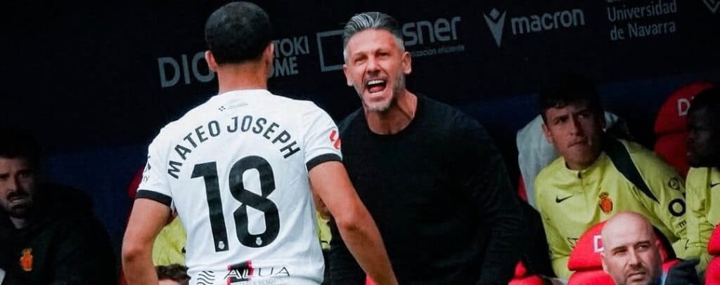Colombiano Mojica y argentino Maffeo, todo el partido en debut de Demichelis con Mallorca
