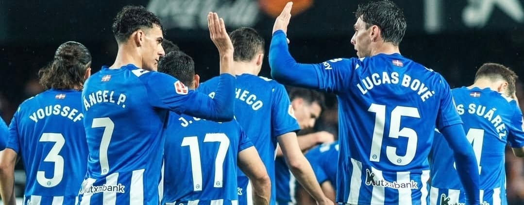 Doblete del argentino Boyé para Alavés fue insuficiente ante el Valencia