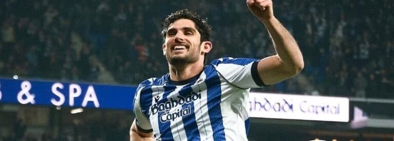 Real Sociedad vence con claridad al Osasuna, con dos venezolanos en el terreno de Anoeta