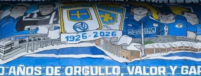 El Real Oviedo de propiedad mexicana conmemora un centenario agridulce