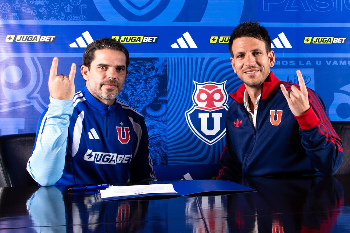 El argentino Fernando Gago llegó a Santiago para dirigir a Universidad de Chile