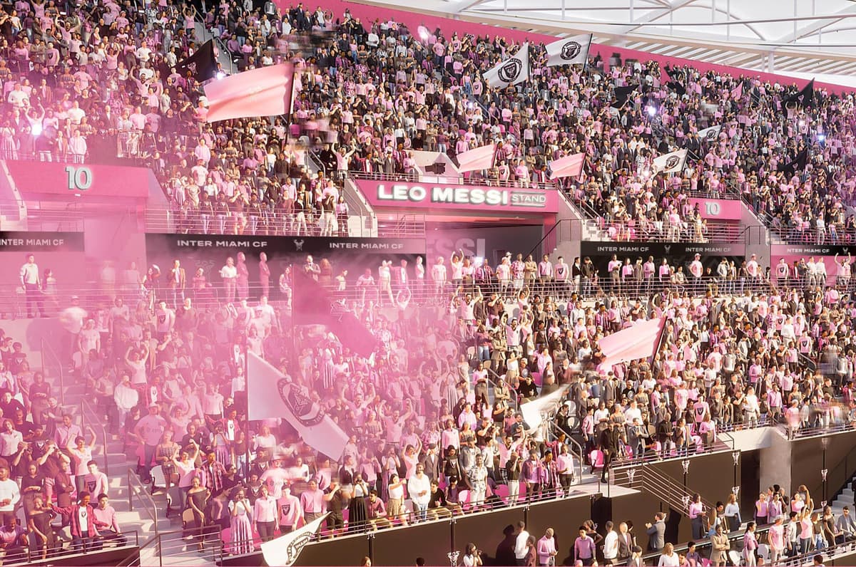 Argentino Leo Messi tendrá una grada con su nombre en el nuevo estadio del Inter Miami