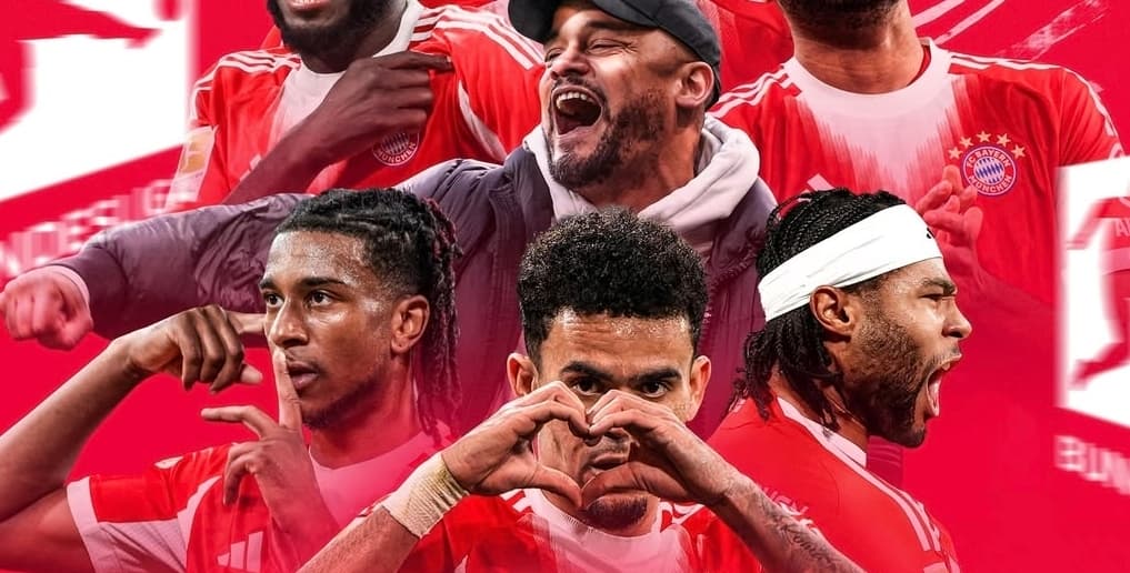 Un Bayern Múnich de récord sentencia la Bundesliga, el colombiano Luis Díaz aporta con decisión