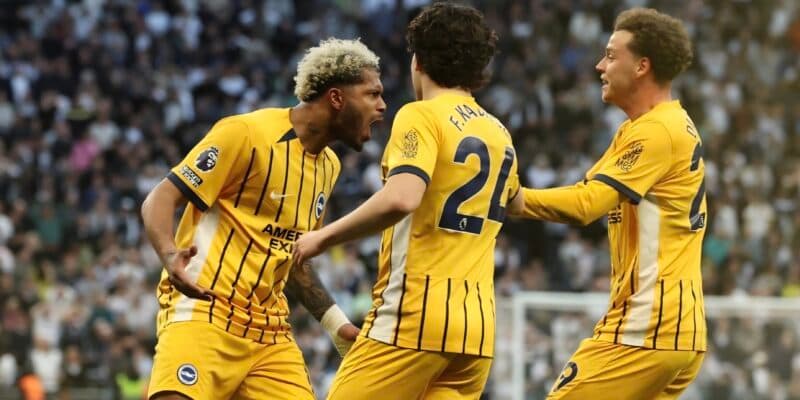 La lesión del paraguayo Gómez con el  Brighton se alivia con el empate ante Tottenham