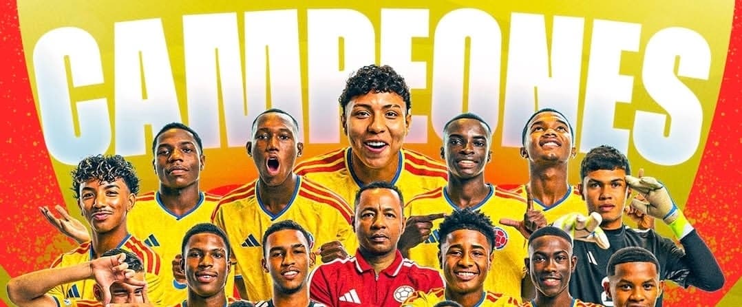 Colombia se corona Campeón Sub 17 de Sudamérica tras golear a Argentina