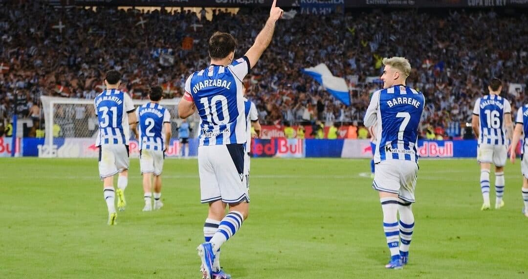 Real Sociedad gana la Copa del Rey al Atlético de Madrid, con venezolano Aramburu