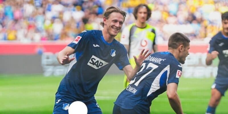 Con el brasileño Bernardo, Hoffenheim vence al Dortmund y deja al Bayern al borde del título