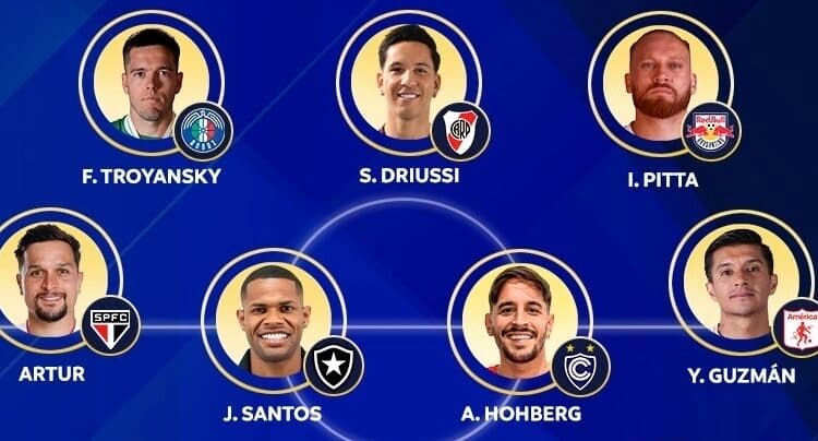 Tres brasileños y un argentino, clubes en apuros dentro de Copa Sudamericana