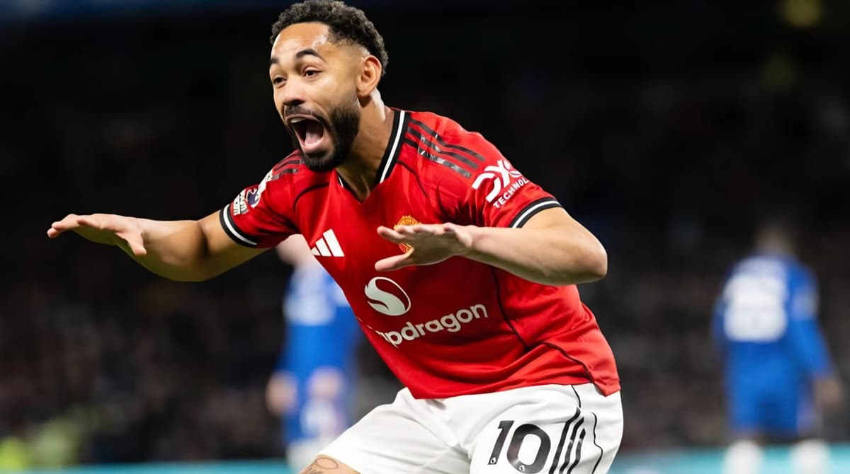 Un gol del brasilero Cunha le da la victoria al Manchester United en el hogar del Chelsea, venido a menos