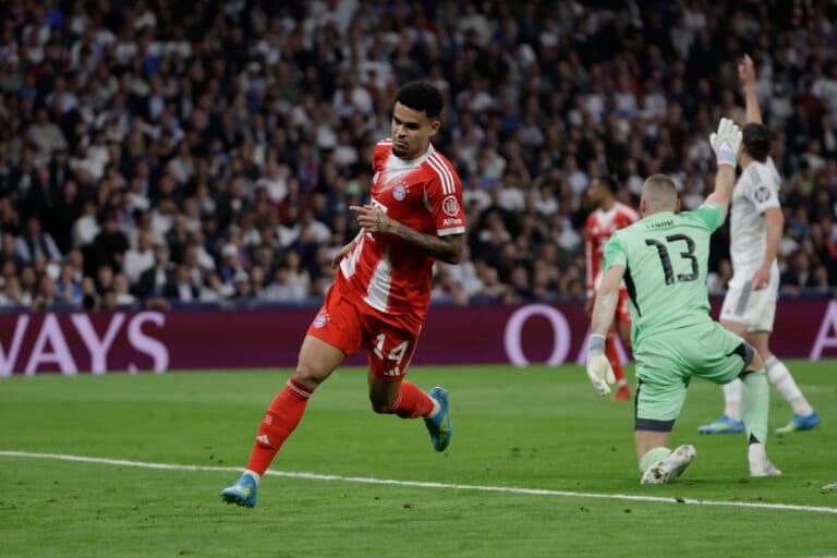 Con un golazo del colombiano Diaz, el Bayern elimina al Real Madrid