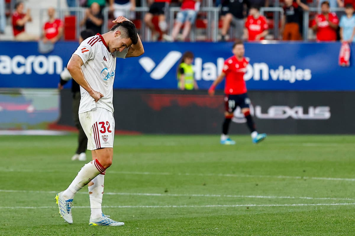 El Sevilla, del chileno Alexis Sánchez, aún más al límite