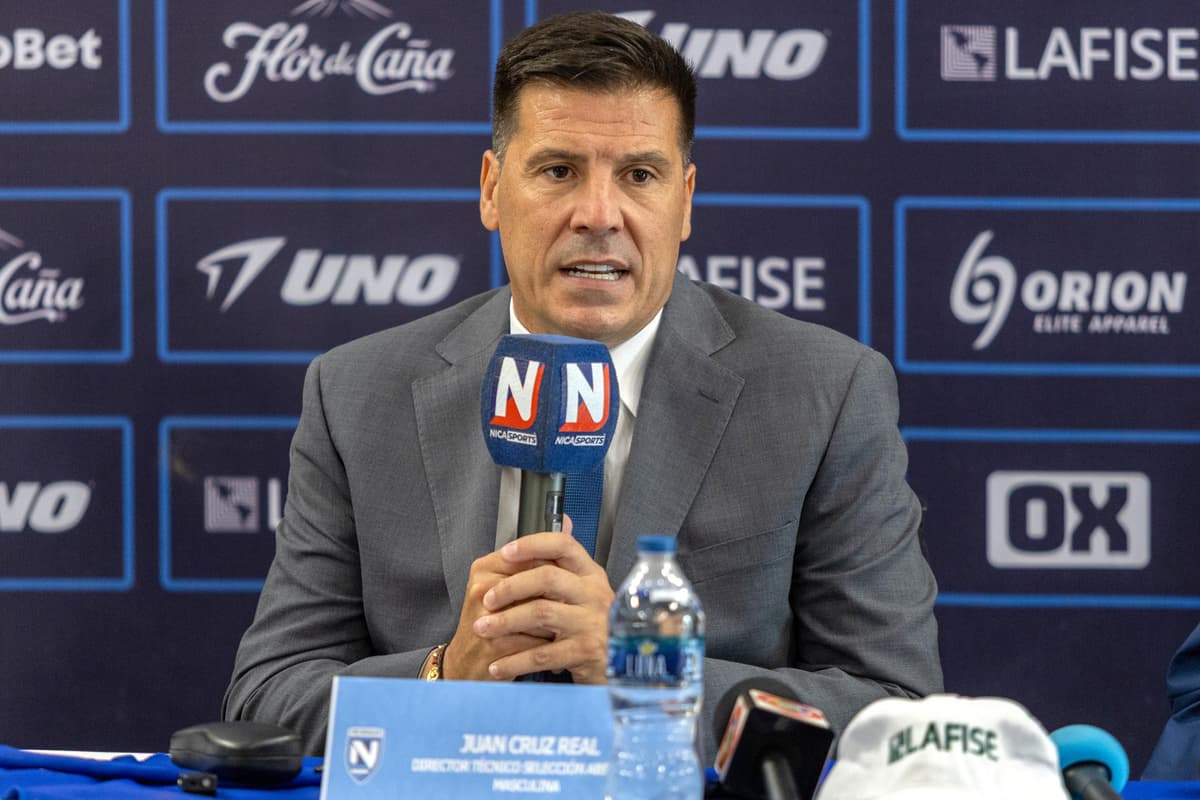 DEBUT Argentino Juan Cruz Real dirigirá a Nicaragua frente a Sudáfrica