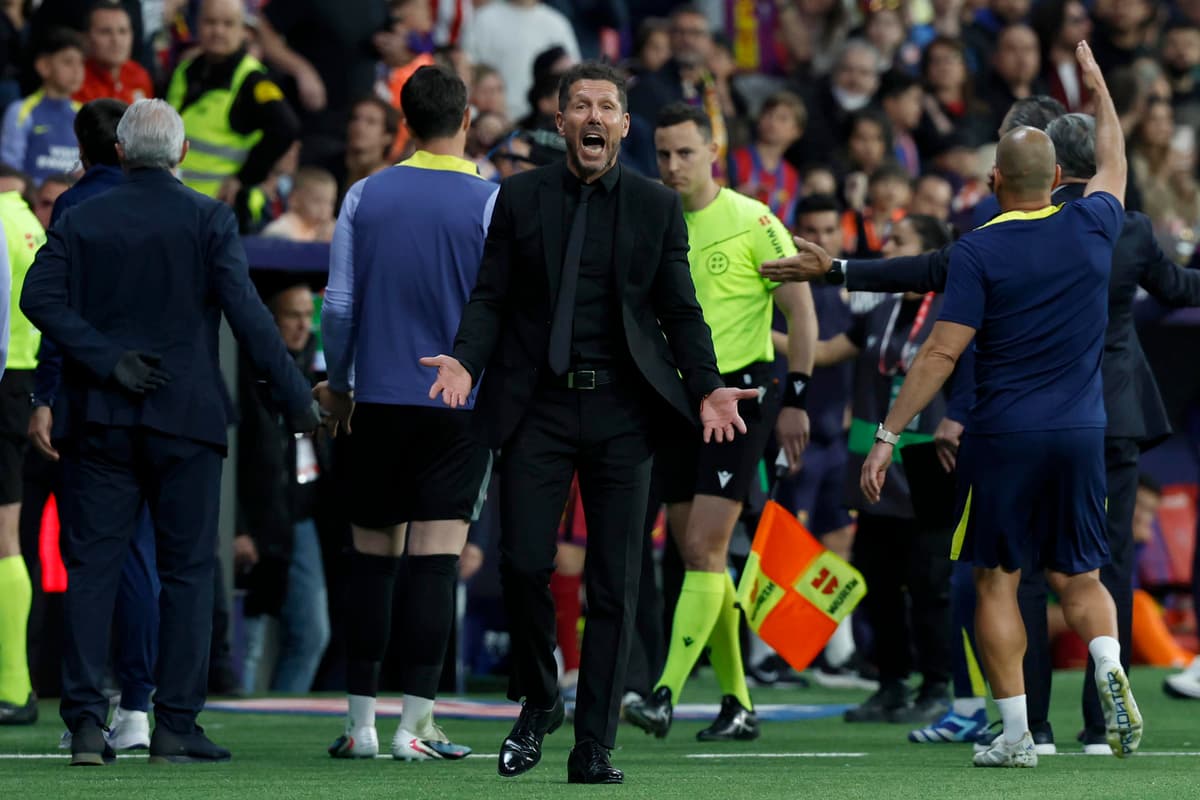 Argentino Simeone: Gerard llega tarde, pisa el tobillo entero y esperar que el CTA pueda verla bien