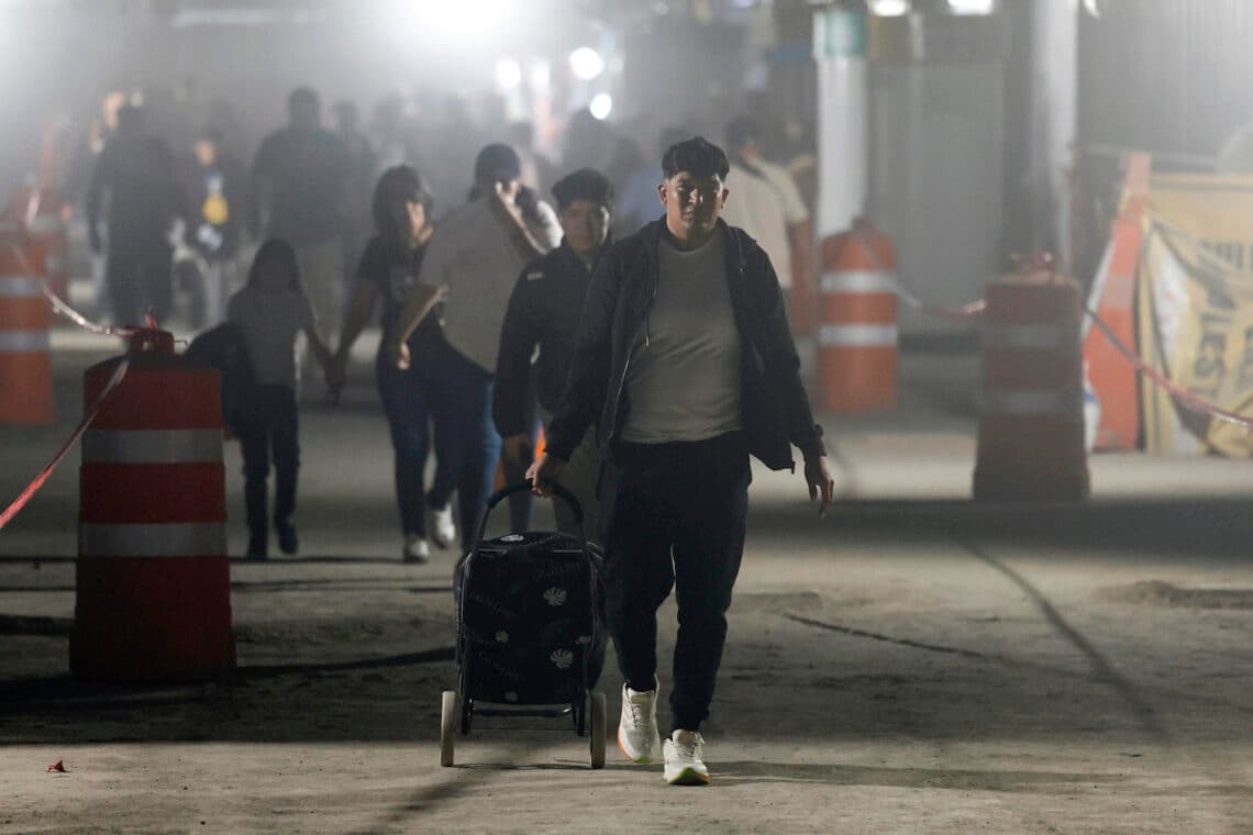 Tramo en obras del Metro de Ciudad de México evoca a ‘Silent Hill’ previo al Mundial
