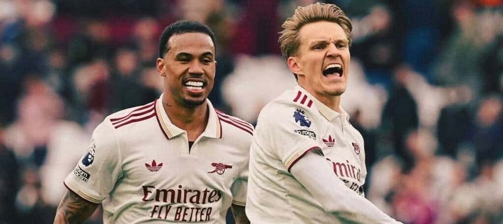 Brasileño Gabriel Magalhaes domina desde la zaga y el Arsenal se pone a dos juegos de ganar la Premier League