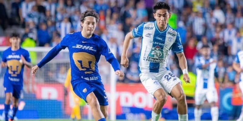 Pachuca vence a Pumas en la ida de semifinales, con participación de ecuatoriano Valencia y venezolano Rondón