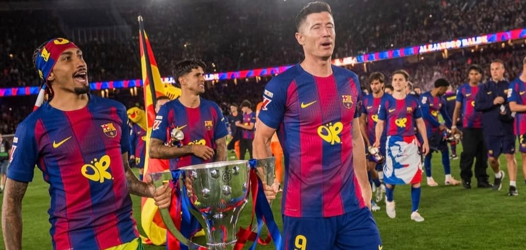 Brasileño Raphinha exalta la calidad del Barcelona para repetir Liga
