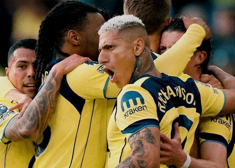 Tottenham Hotspur vence al Aston Villa como visitante y sale parcialmente del descenso, Richarlison aporta un gol