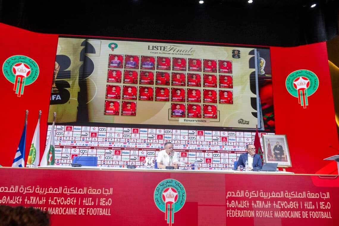 RIVALES DE BRASIL, Díaz, Hakimi y Ezzalzouli, entre convocados de Marruecos para el Mundial