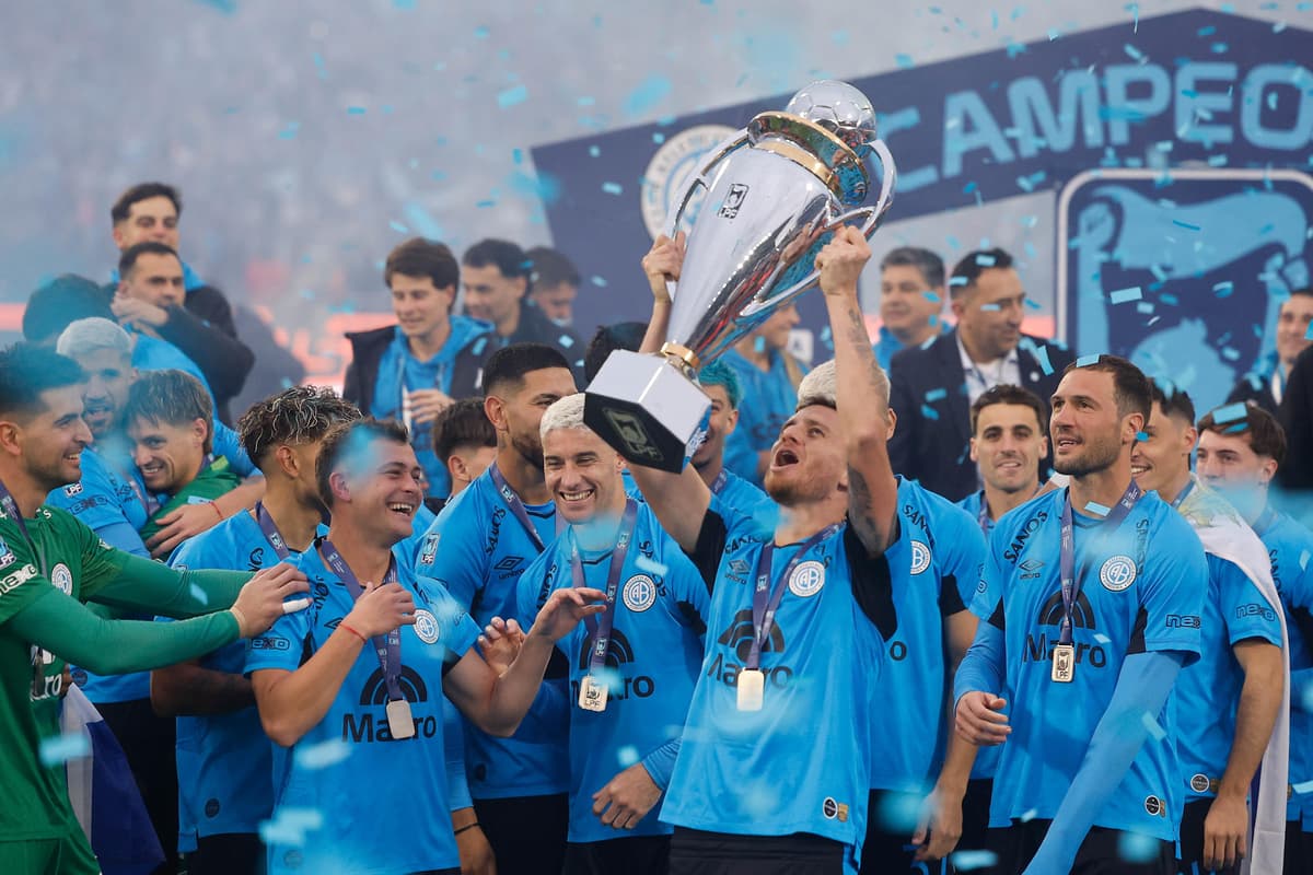 Belgrano conquista primer título grande en 121 años de historia, sobre River Plate
