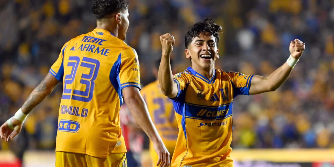 Tigres vence a Chivas de Guadalajara y se acerca a semifinales, con gol del argentino Brunneta
