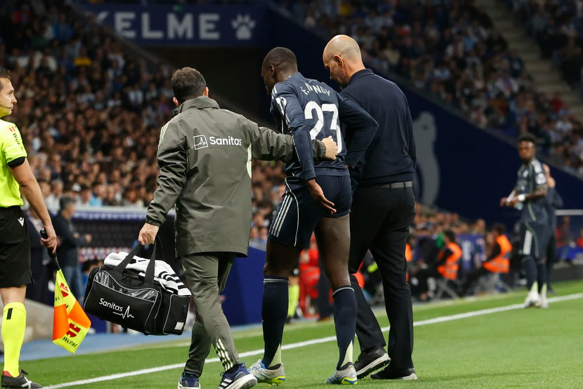 Real Madrid: Courtois vuelve a la acción y Mendy, lesionado en el tendón del recto femoral