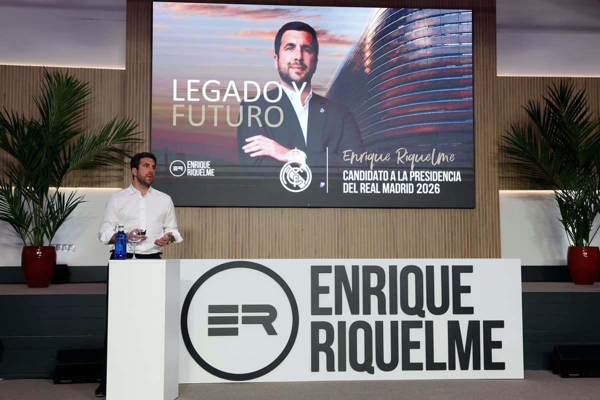 REBAJAS: Candidato Riquelme reduciría la mitad en cuota de socios, hasta que el Real Madrid gane la Champions