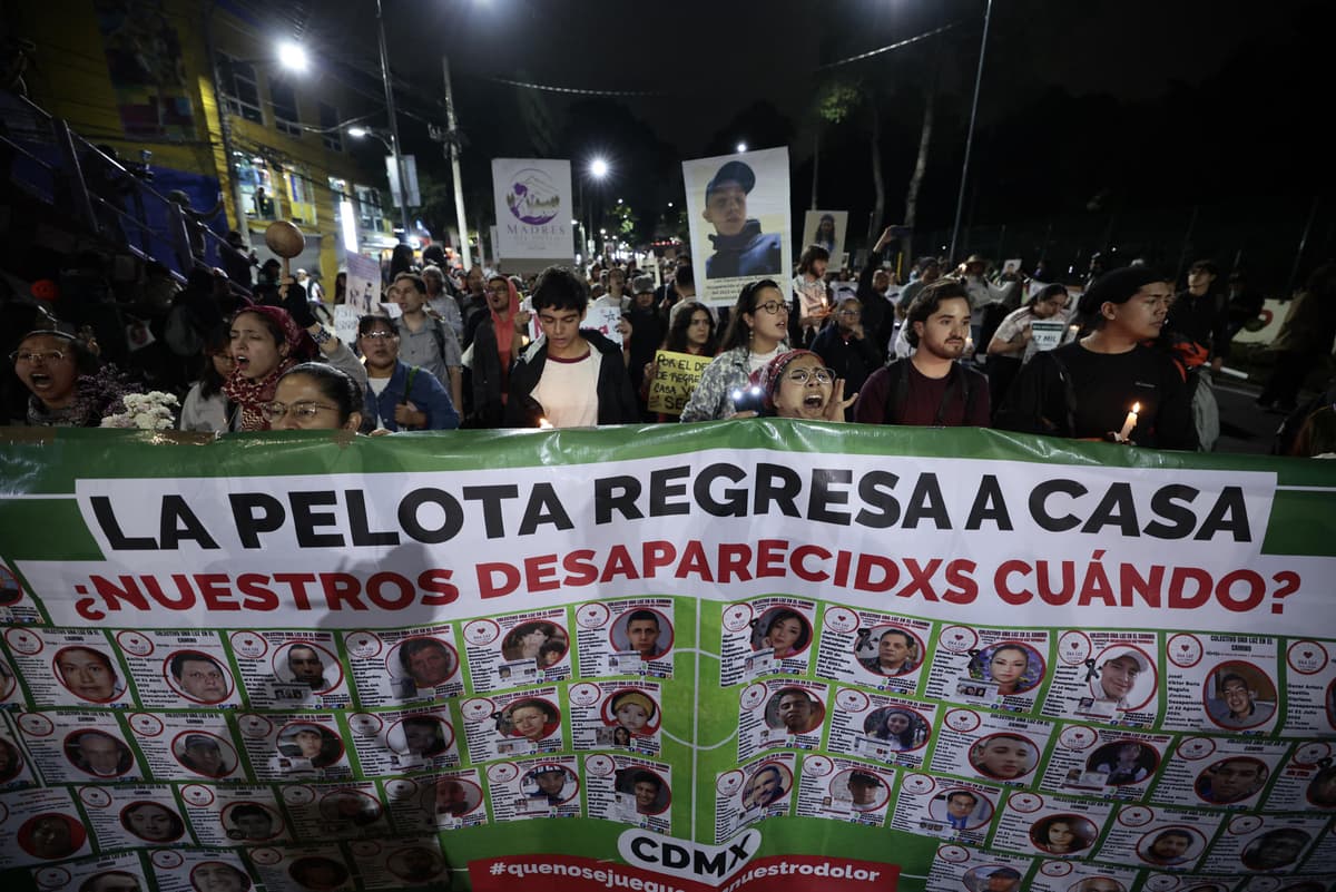 DESAPARECIDOS Familias en México desafían cerco del Mundial a horas de la inauguración