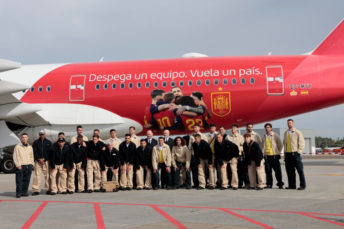 ¡RUMBO USA! La selección de España, camino a su sede del Mundial