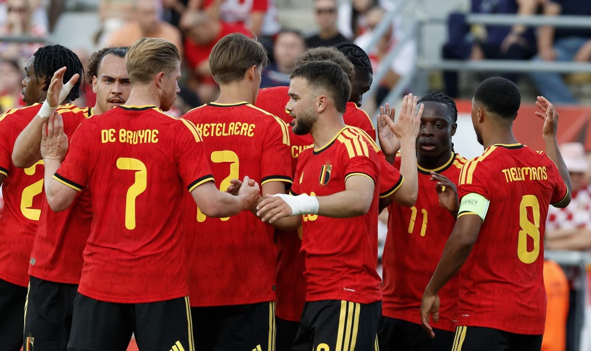 BÉLGICA GANA Tielemans lidera un triunfo preparatorio de prestigio sobre Croacia