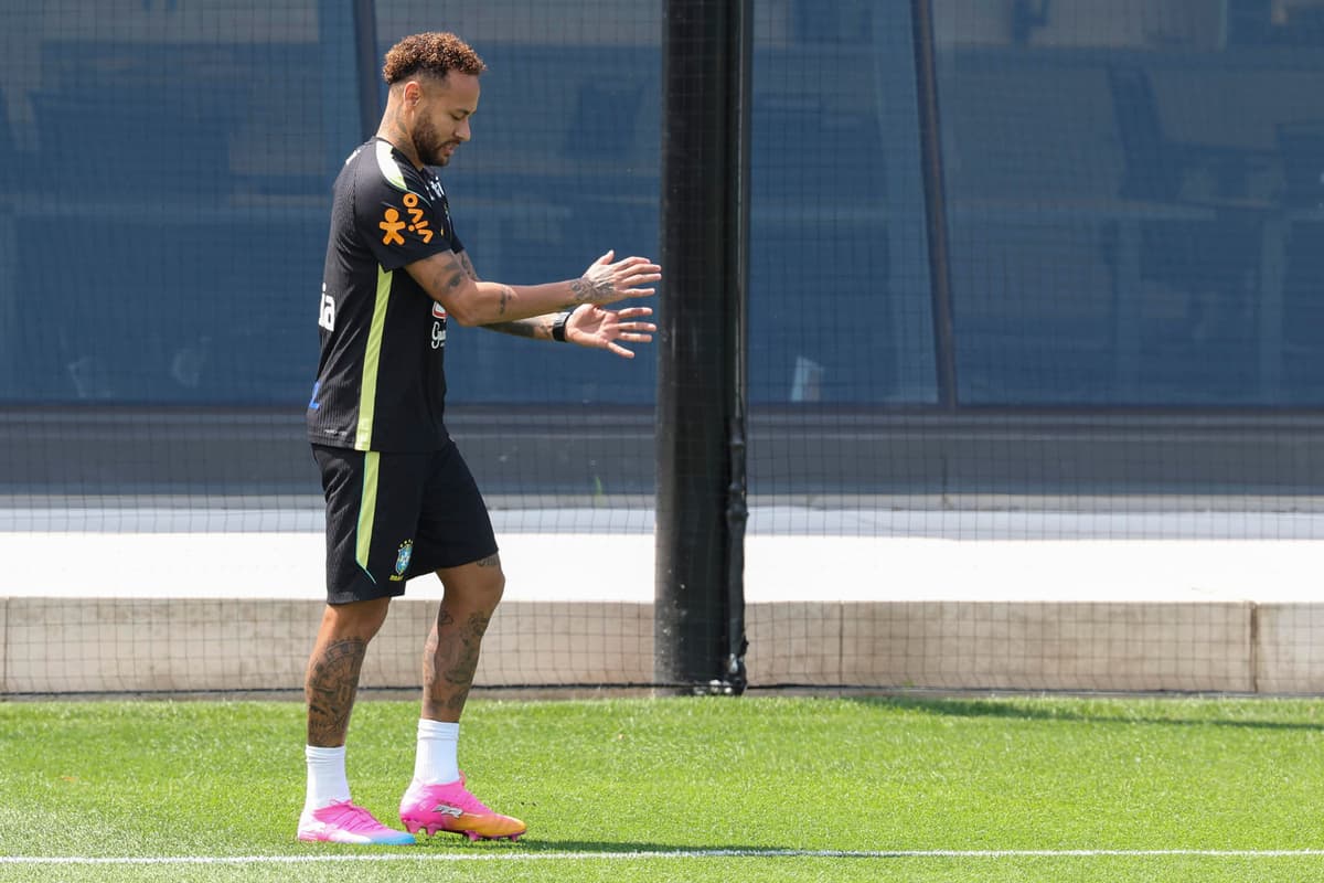 ¡REGRESO ESPERADO! El brasileño Neymar vuelve a entrenar con la selección y apunta al mundial