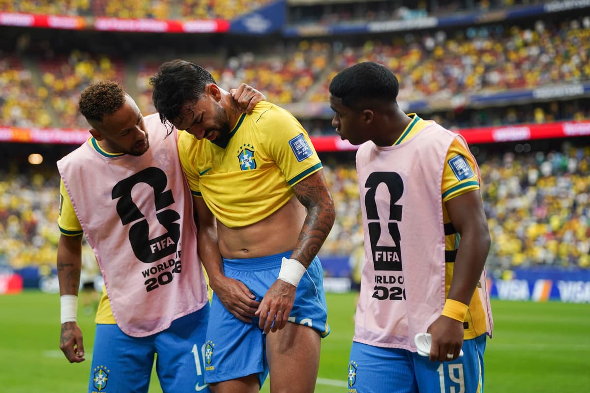 ¡ALERTA EN BRASIL! Los brasileños Paquetá, Rayan y Raphinha son serias dudas para el juego ante Noruega